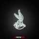 Bugs Bunny με γυαλιά ηλίου - Επιγραφή ΝΕΟΝ LED Bugs Bunny με γυαλιά ηλίου - Επιγραφή ΝΕΟΝ LED