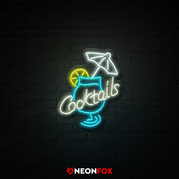 Cocktails 3 - Επιγραφή ΝΕΟΝ LED Cocktails 3 - Επιγραφή ΝΕΟΝ LED
