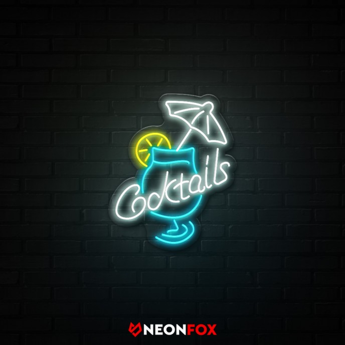 Cocktails 3 - Επιγραφή ΝΕΟΝ LED Cocktails 3 - Επιγραφή ΝΕΟΝ LED