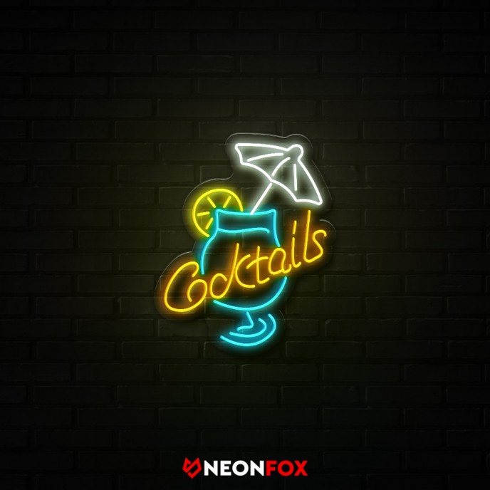 Cocktails 3 - Επιγραφή ΝΕΟΝ LED Cocktails 3 - Επιγραφή ΝΕΟΝ LED