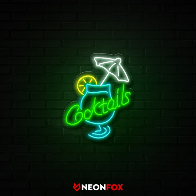 Cocktails 3 - Επιγραφή ΝΕΟΝ LED Cocktails 3 - Επιγραφή ΝΕΟΝ LED