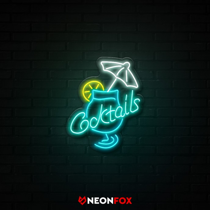 Cocktails 3 - Επιγραφή ΝΕΟΝ LED Cocktails 3 - Επιγραφή ΝΕΟΝ LED