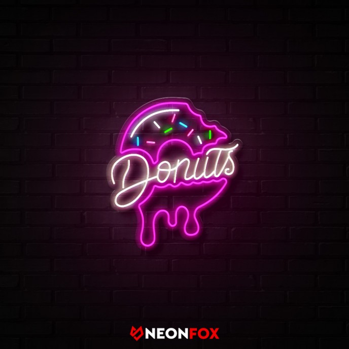 Donuts 2 - Επιγραφή ΝΕΟΝ LED Donuts 2 - Επιγραφή ΝΕΟΝ LED