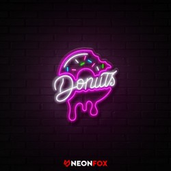 Donuts 2 - Επιγραφή ΝΕΟΝ LED