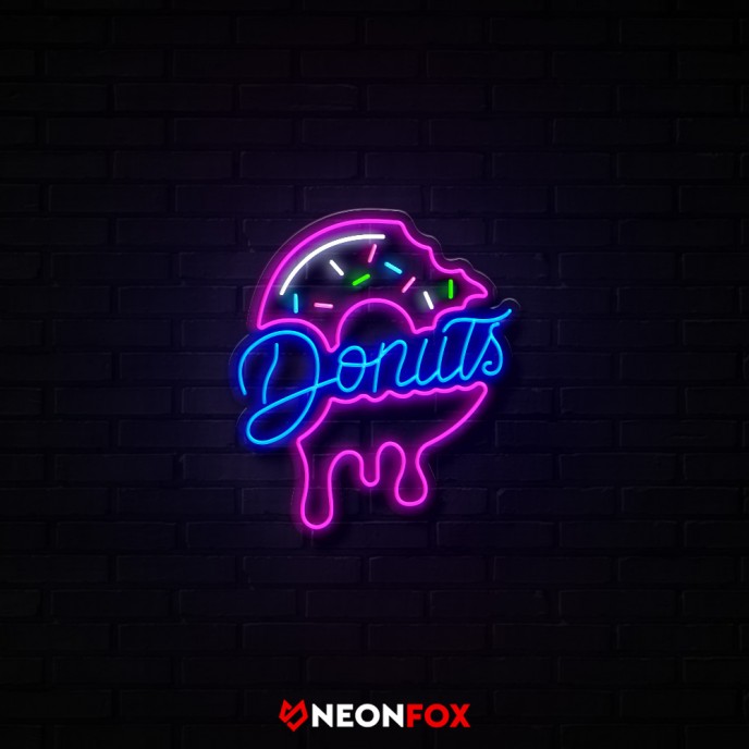 Donuts 2 - Επιγραφή ΝΕΟΝ LED Donuts 2 - Επιγραφή ΝΕΟΝ LED