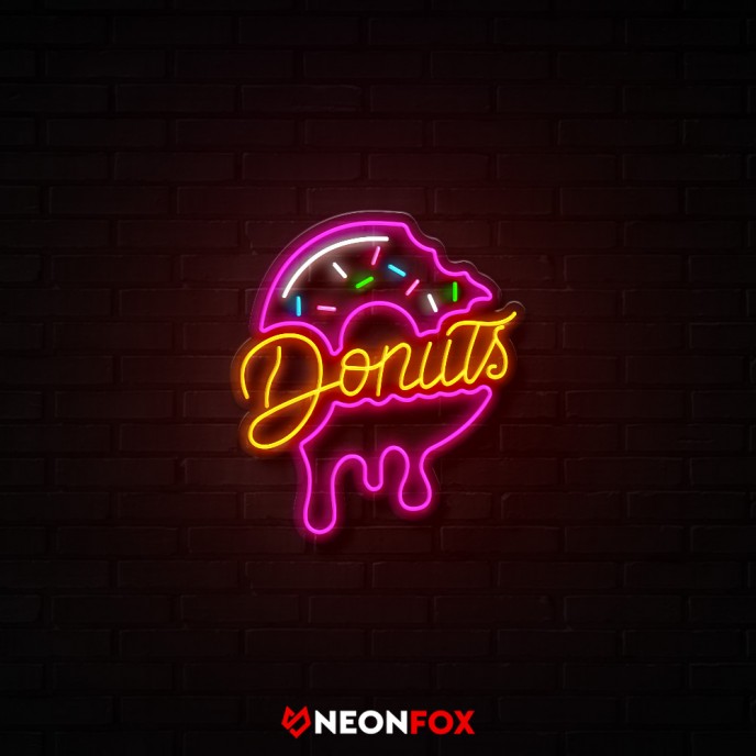 Donuts 2 - Επιγραφή ΝΕΟΝ LED Donuts 2 - Επιγραφή ΝΕΟΝ LED