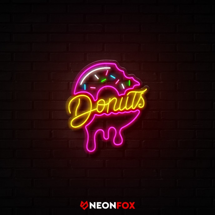 Donuts 2 - Επιγραφή ΝΕΟΝ LED Donuts 2 - Επιγραφή ΝΕΟΝ LED