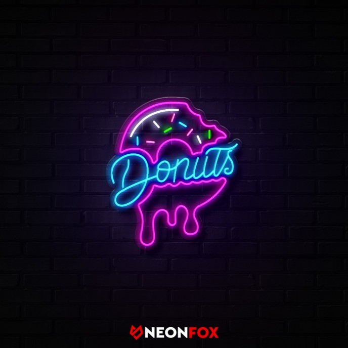 Donuts 2 - Επιγραφή ΝΕΟΝ LED Donuts 2 - Επιγραφή ΝΕΟΝ LED