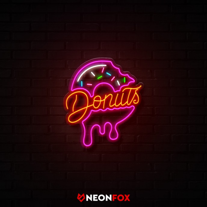 Donuts 2 - Επιγραφή ΝΕΟΝ LED Donuts 2 - Επιγραφή ΝΕΟΝ LED