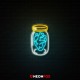 Heart in a vase - NEON LED Sign