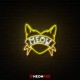 Meow2 - Επιγραφή ΝΕΟΝ LED