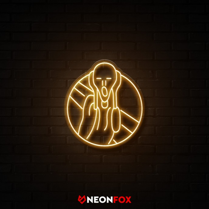 The scream2 - NEON LED Sign