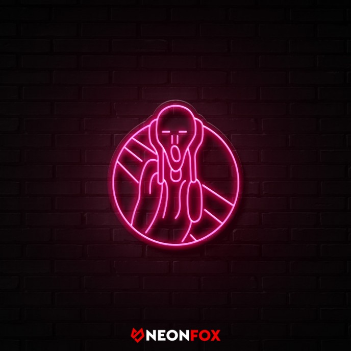 The scream2 - NEON LED Sign