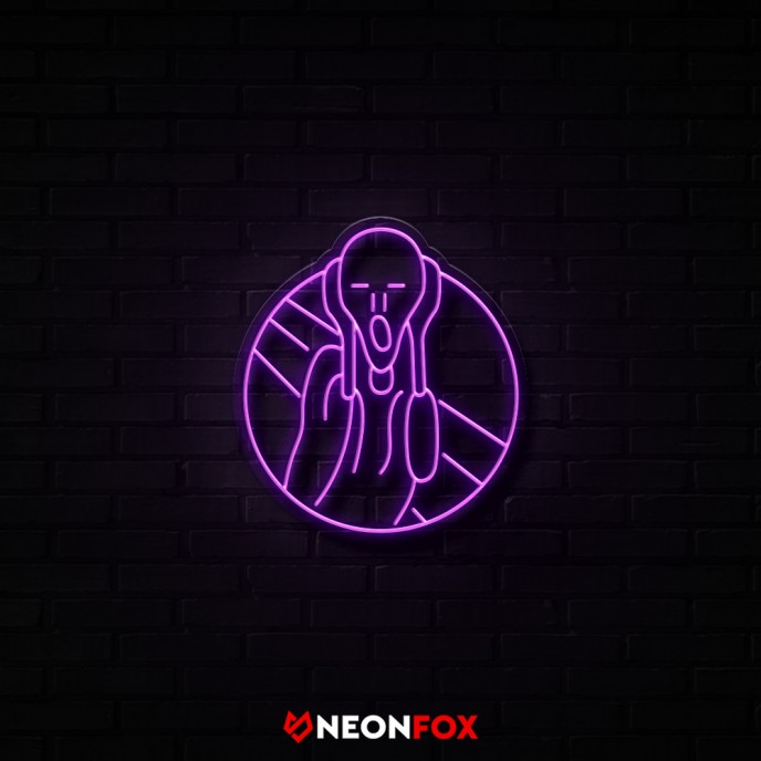 The scream2 - NEON LED Sign