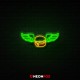 Burger with wings - Επιγραφή ΝΕΟΝ LED