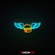 Burger with wings - Επιγραφή ΝΕΟΝ LED