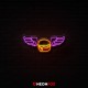 Burger with wings - Επιγραφή ΝΕΟΝ LED