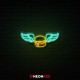 Burger with wings - Επιγραφή ΝΕΟΝ LED