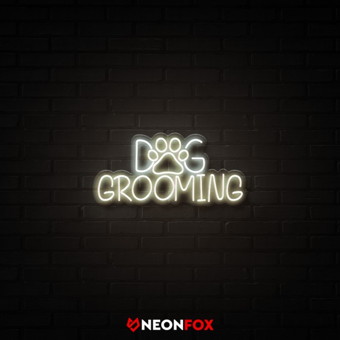 Dog grooming - Επιγραφή ΝΕΟΝ LED Dog grooming - Επιγραφή ΝΕΟΝ LED