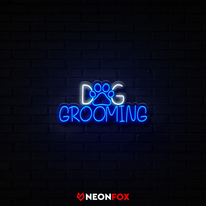 Dog grooming - Επιγραφή ΝΕΟΝ LED Dog grooming - Επιγραφή ΝΕΟΝ LED