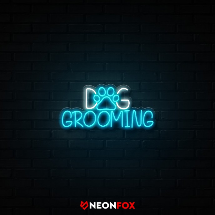 Dog grooming - Επιγραφή ΝΕΟΝ LED Dog grooming - Επιγραφή ΝΕΟΝ LED