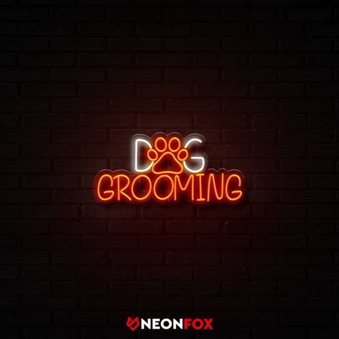 Dog grooming - Επιγραφή ΝΕΟΝ LED Dog grooming - Επιγραφή ΝΕΟΝ LED