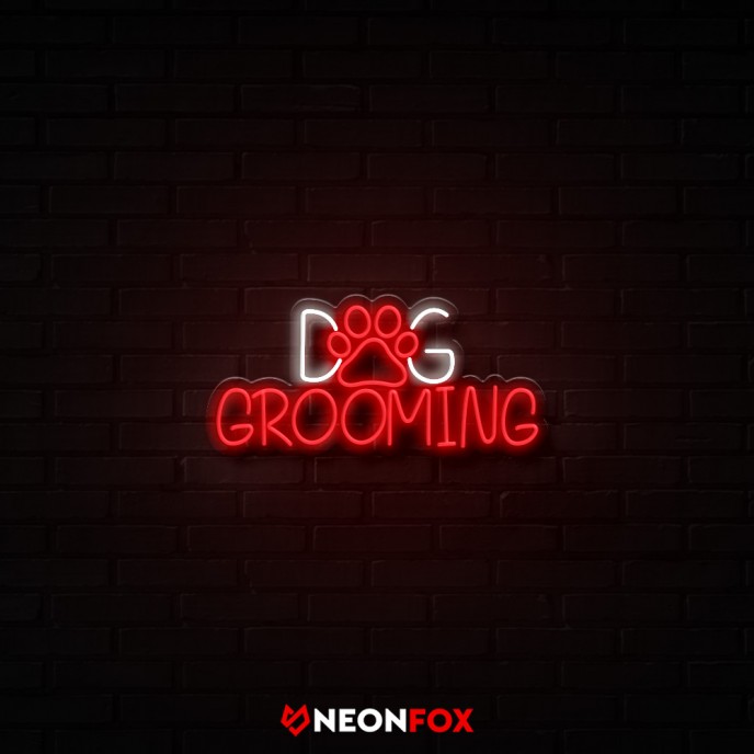 Dog grooming - Επιγραφή ΝΕΟΝ LED Dog grooming - Επιγραφή ΝΕΟΝ LED