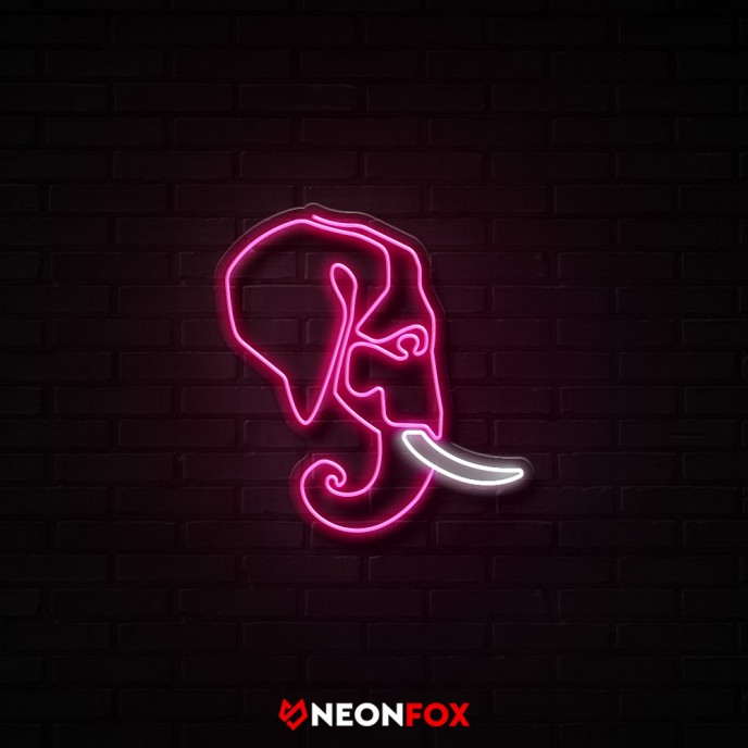 Elephant - NEON LED Sign