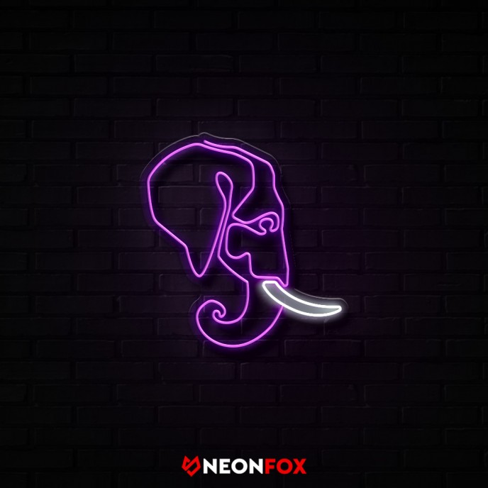 Elephant - NEON LED Sign
