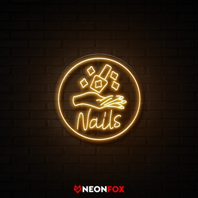 Nails 3 - NEON LED Sign