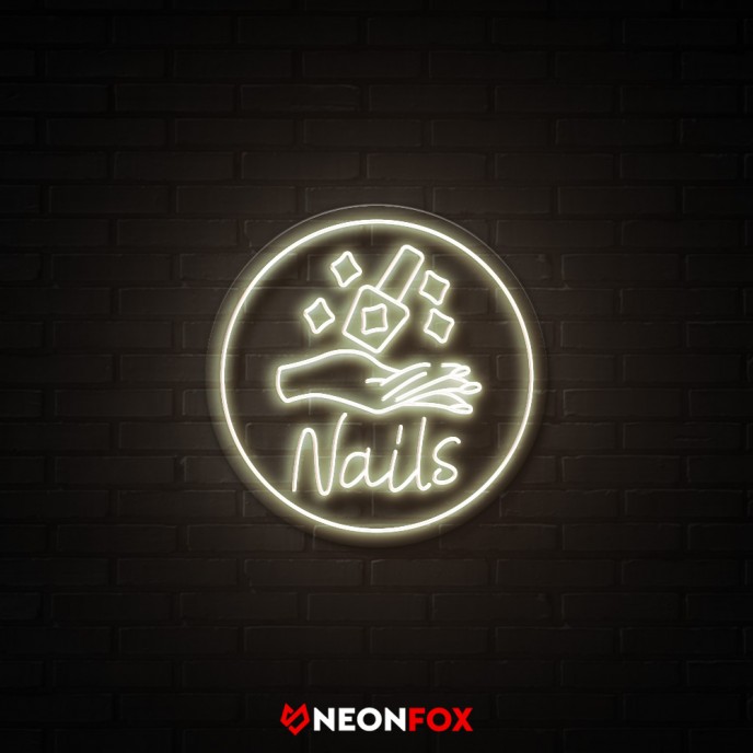 Nails 3 - NEON LED Sign