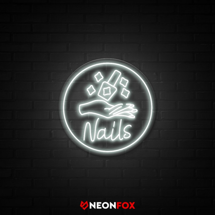 Nails 3 - NEON LED Sign
