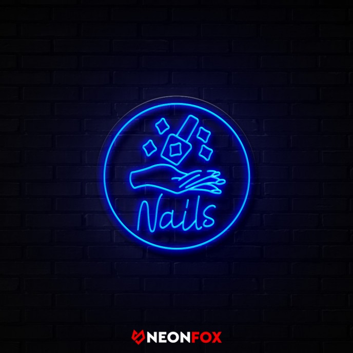 Nails 3 - NEON LED Sign
