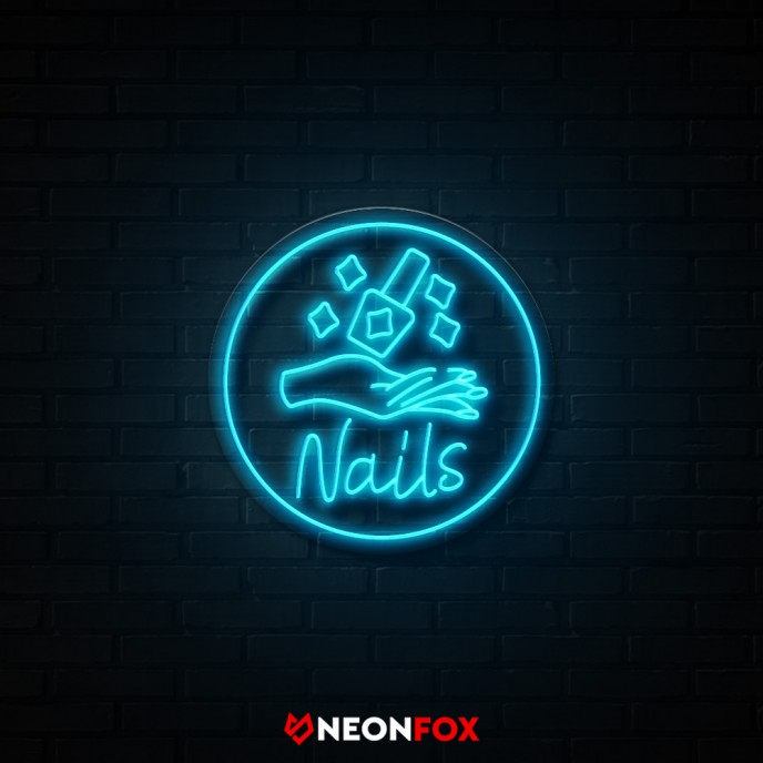 Nails 3 - NEON LED Sign