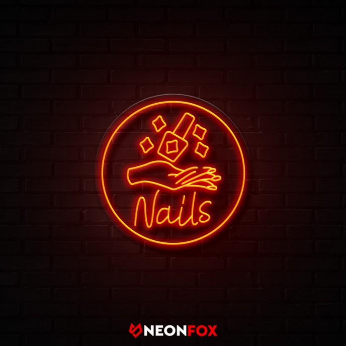 Nails 3 - NEON LED Sign