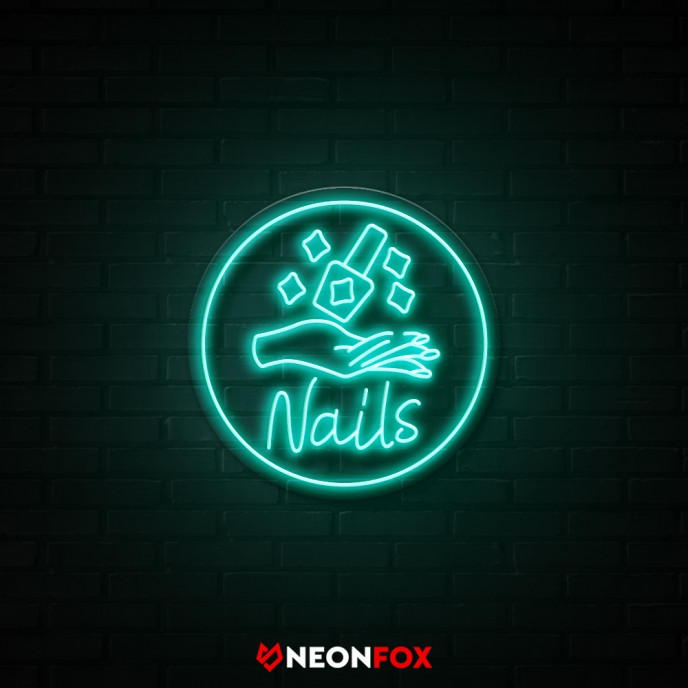 Nails 3 - NEON LED Sign