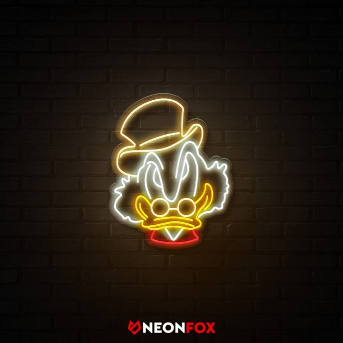 Scrooge McDuck - Επιγραφή ΝΕΟΝ LED Scrooge McDuck - Επιγραφή ΝΕΟΝ LED