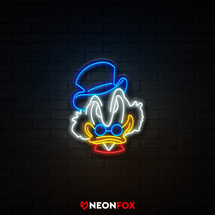 Scrooge McDuck - Επιγραφή ΝΕΟΝ LED Scrooge McDuck - Επιγραφή ΝΕΟΝ LED