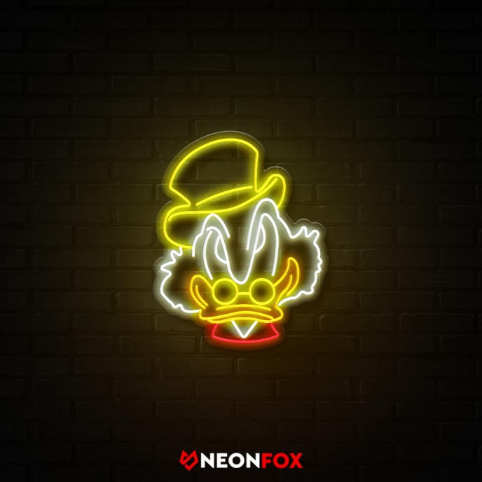 Scrooge McDuck - Επιγραφή ΝΕΟΝ LED Scrooge McDuck - Επιγραφή ΝΕΟΝ LED