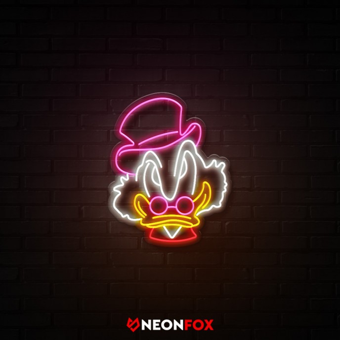 Scrooge McDuck - Επιγραφή ΝΕΟΝ LED Scrooge McDuck - Επιγραφή ΝΕΟΝ LED