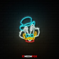 Scrooge McDuck - Επιγραφή ΝΕΟΝ LED