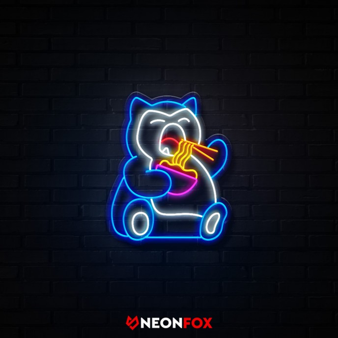 Snorlax eat - Επιγραφή ΝΕΟΝ LED Snorlax eat - Επιγραφή ΝΕΟΝ LED