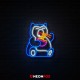 Snorlax eat - Επιγραφή ΝΕΟΝ LED Snorlax eat - Επιγραφή ΝΕΟΝ LED