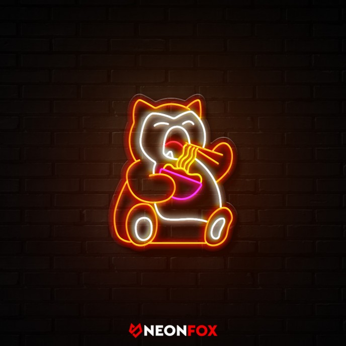 Snorlax eat - Επιγραφή ΝΕΟΝ LED Snorlax eat - Επιγραφή ΝΕΟΝ LED