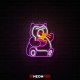Snorlax eat - Επιγραφή ΝΕΟΝ LED Snorlax eat - Επιγραφή ΝΕΟΝ LED
