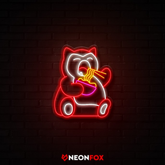 Snorlax eat - Επιγραφή ΝΕΟΝ LED Snorlax eat - Επιγραφή ΝΕΟΝ LED