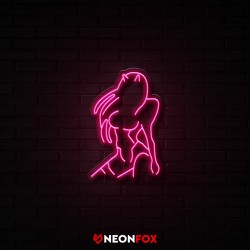 Woman devil - Επιγραφή ΝΕΟΝ LED