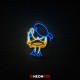 Donald Duck - Επιγραφή ΝΕΟΝ LED Donald Duck - Επιγραφή ΝΕΟΝ LED
