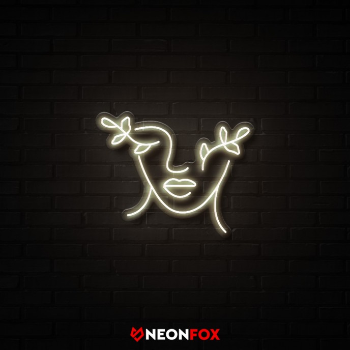 Face with plants - NEON LED Sign Face with plants - NEON LED Sign