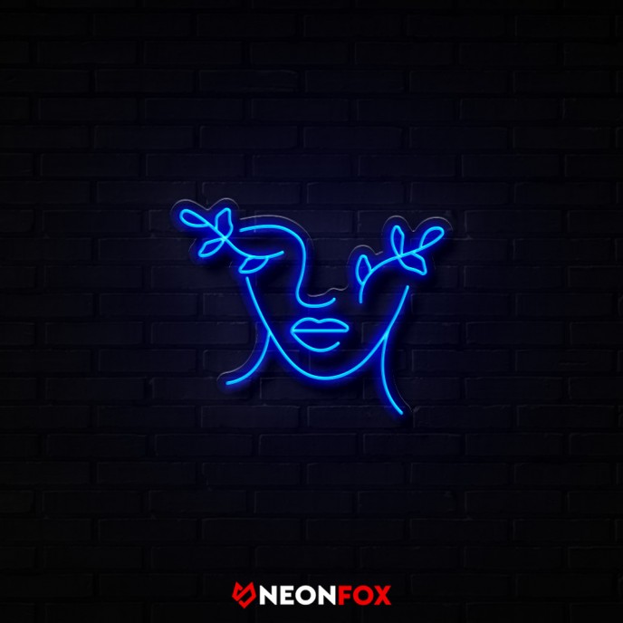 Face with plants - NEON LED Sign Face with plants - NEON LED Sign